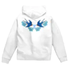 segasworksのForget me (k)not（抱きツバメちゃん） Zip Hoodie