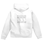 TGTの【シン・ハムスター】 Zip Hoodie