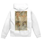 世界美術商店の四芸術 / The Four Arts Zip Hoodie