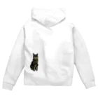 趣味の店 あねもやしのびっくり猫シリーズ Zip Hoodie