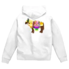 モノツクルヒト　Fuku～ふく～のチャグチャグ馬コ Zip Hoodie