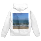 でおきしりぼ子の実験室の夏の日ー海バージョン Zip Hoodie