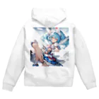 アリスの宝箱のオリジナル光の戦士 Zip Hoodie