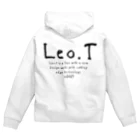 Leo.T Shopのライオンアート　Leo.T ジップパーカー