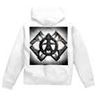 kuri_AMERICANのアイアンクロス Zip Hoodie