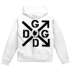 サナトリウムのセポケちゃんのGOD DOGオフィシャル Zip Hoodie