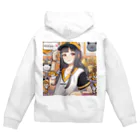 HARERUYA59の阪神タイガース　優勝　マスコット　トラ娘 Zip Hoodie