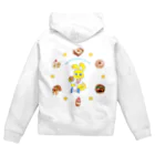 ずみのまんぷくレモンくん/ジップパーカー Zip Hoodie