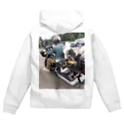 ハーレー最大最強SNOOPYのれいわ勝手連Driver&Bikers２番 Zip Hoodie