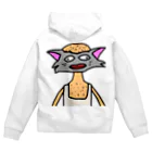 サトシ最悪の配信者のハゲ猫 Zip Hoodie