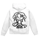 ZAKIWOMISEのちいちゃリュウ Zip Hoodie