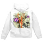 ハーレー最大最強SNOOPYのれいわ勝手連Driver&Bikers５番 Zip Hoodie