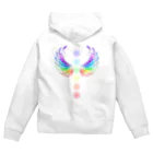 💖宇宙整体♪🌈♪こころからだチャンネル♪💖のuniversal mermaid  REINAの心の旅 Zip Hoodie