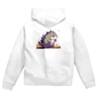 kohakuryuの大怪獣　にゃおん Zip Hoodie