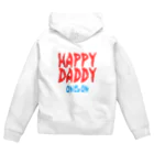 HAPPY DADDYのHAPPY DADDYの公式アイテム( ´Д`)y━･~~ ジップパーカー