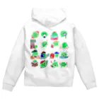 グリーンピースパークのグリーンピースパーク🫛 Zip Hoodie