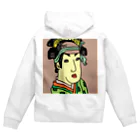 じゃぱにぃずぴぃぽぅの三世瀬川菊之丞の田辺文蔵妻おしづ Zip Hoodie