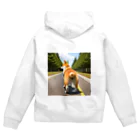 shIbaのおしりは見せて顔は見せてくれないシバ Zip Hoodie