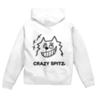 ehime@けだま&もち＆すみのCRAZY SPITZ「HA HA HA」 Zip Hoodie