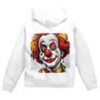 zakimaroのクレイジーピエロ Zip Hoodie