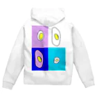 鹿と仏 SHIKA TO HOTOKEのEggs for you. Zip Hoodie