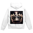 K1NG’s roomのK1NG’ s crown ジップパーカー