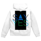 HugoDesignsのSay Yes! ジップパーカー