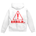 Our.s SUZURI店のERROuR.s Zip Hoodie