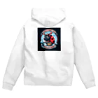 Bumps Design Collectionの水道屋さんシリーズ～てんてん君 Zip Hoodie