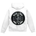 ロック堂のバイクアンドギター Zip Hoodie