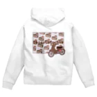 夜彩　-yasai-のsweets cab / chocolatecake Zip Hoodie