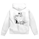 猫田丸尾の長靴の猫 Zip Hoodie