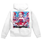 boboboboboの生成ボタンをタップすると・・・（冬２） Zip Hoodie