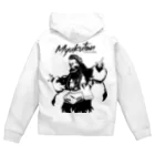 みゅくたんのみゅくたんパーカー（白系、ジッパータイプ） Zip Hoodie