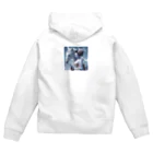 太陽の手の電脳舞妓 Zip Hoodie