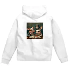 AQUAMETAVERSEの読書週間　なでしこ1478 Zip Hoodie