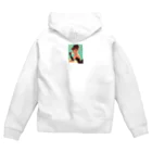 AQUAMETAVERSEのティファニーでお茶を　Hime  2530 Zip Hoodie