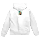 AQUAMETAVERSEのティファニーでお茶を　Hime  2530 Zip Hoodie