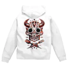 Meat-king.comの森のエンジェル Zip Hoodie