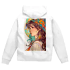 AQUAMETAVERSEのアメジスト姫 アメジスト 2846 Zip Hoodie