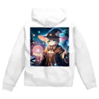 にゃんラボの猫の魔法使い Zip Hoodie