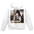 sgt-chikaraの朝食中の女子高生2 Zip Hoodie