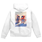 AQUAMETAVERSEの仲良くしようね　ラフルール　1859 Zip Hoodie