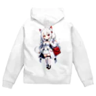 studio AzurのAria 普段着ディフォルメ Zip Hoodie