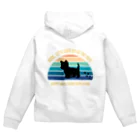 dreamy-designのわんちゃん　ヨークシャテリア Zip Hoodie