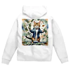 なむねこの猫社長 Zip Hoodie