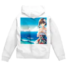 かるるんショップの夏と南国と休日と Zip Hoodie