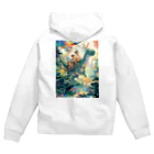 AQUAMETAVERSEの恐竜とジヤングル探検　なでしこ1478 Zip Hoodie