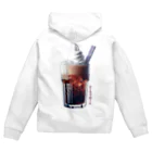 脂身通信Ｚのコーラフロート_240604 Zip Hoodie