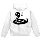 脂身通信Ｚのへび_240609 Zip Hoodie